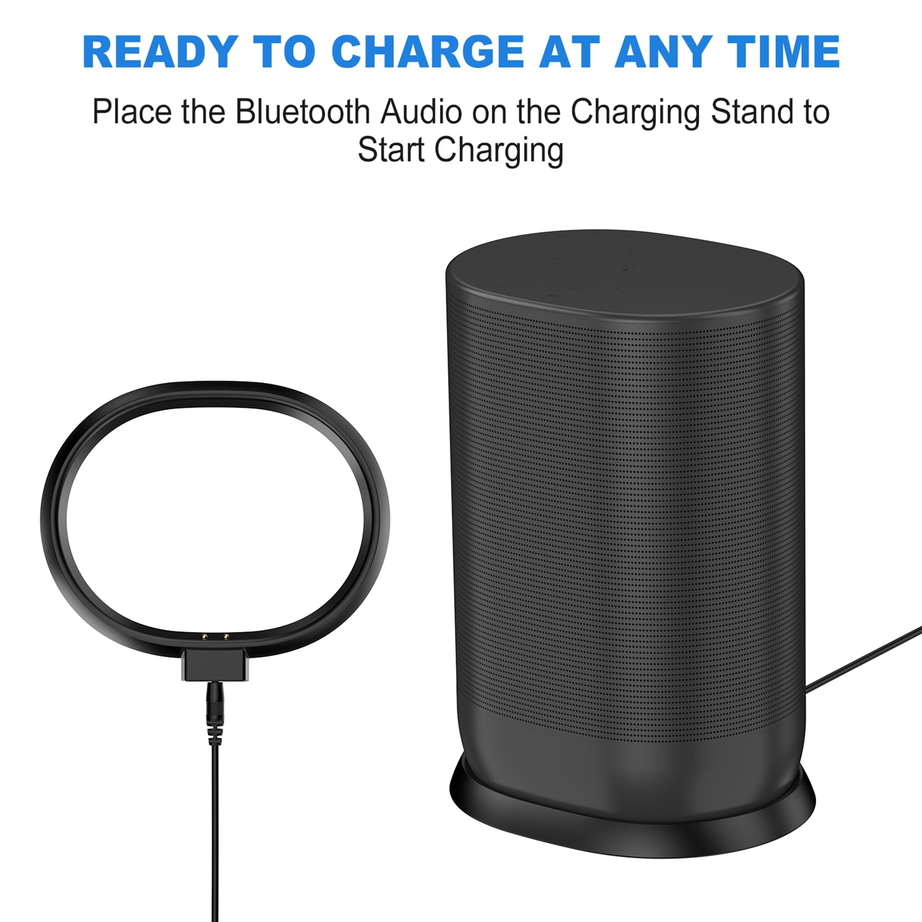 Soarking Charging Base For Sonos Move Gen 2Nd And 1St With 45W Adapter(Black)